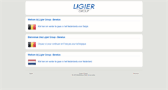 Desktop Screenshot of ligier.be