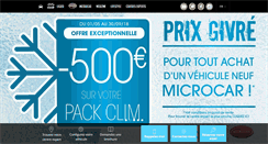 Desktop Screenshot of ligier.fr